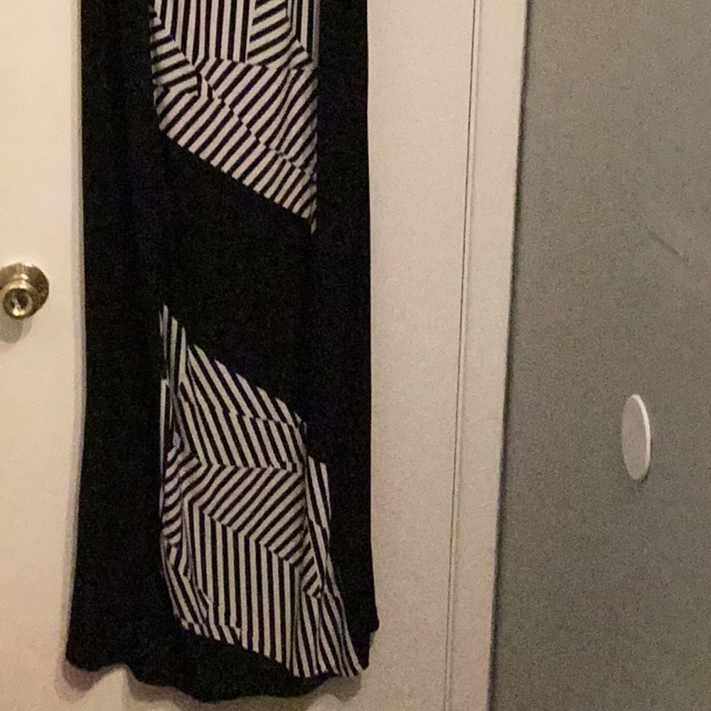 Style & Co. Black and White Geometric Maxi Dress - Picture 2 of 11